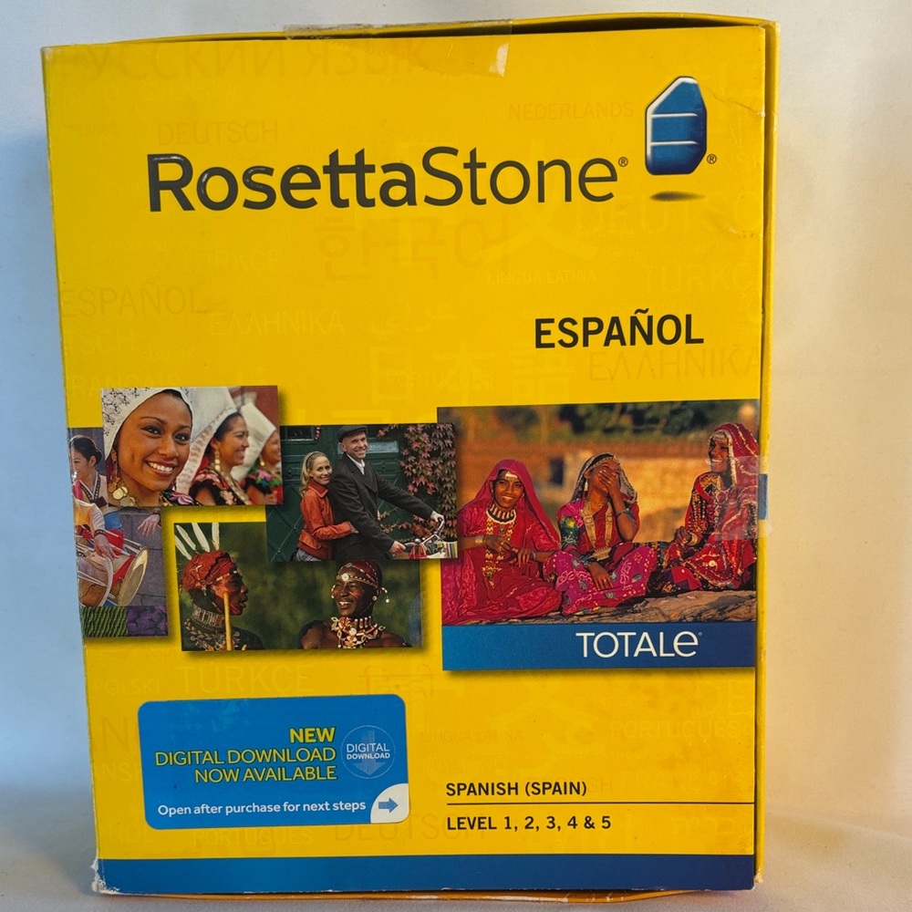 LIKE NEW! ROSETTA STONE SPANISH (SPAIN) LANGUAGE LEARNING SOFTWARE- 2012 - Picture 2 of 16